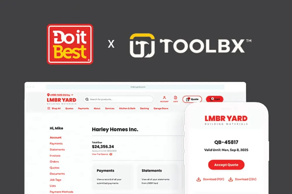 DO IT BEST TEAMS UP WITH TOOLBX