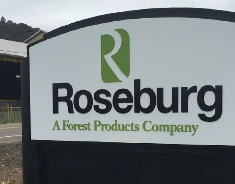 ROSEBURG EXITS HARDWOOD PLYWOOD PRODUCTION