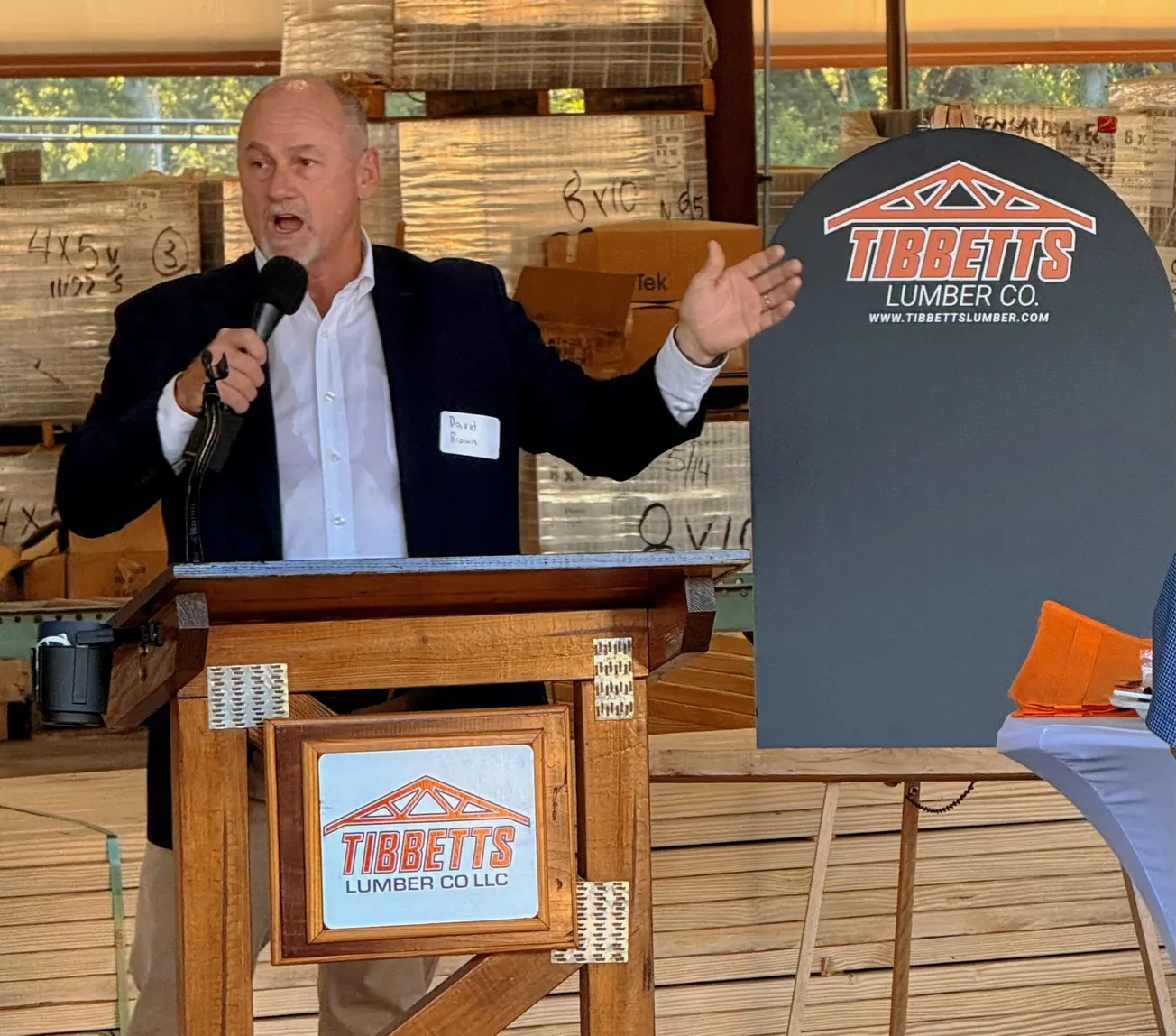 TIBBETTS UNVEILS PENSACOLA TRUSS PLANT