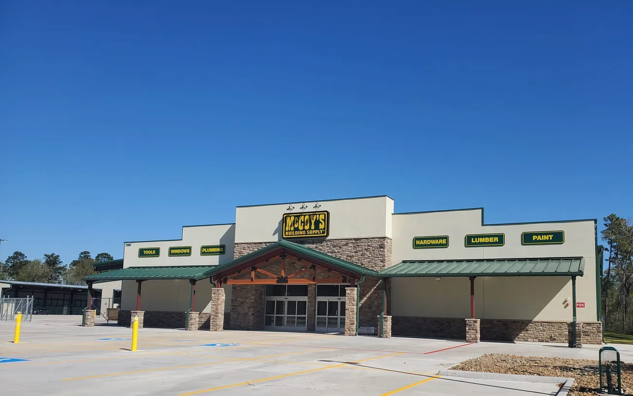 McCOY'S OPENS IN NEW CANEY, TX