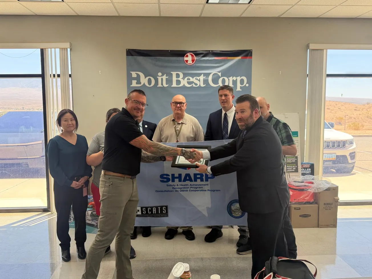 DO IT BEST NEVADA DC GETS SHARP CERTIFIED