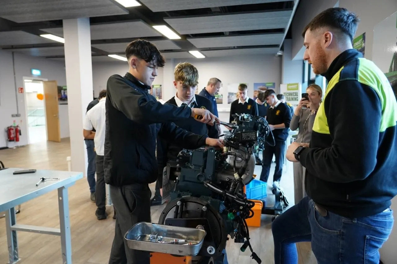 COMBILIFT GIVES FUTURE ENGINEERS A LIFT