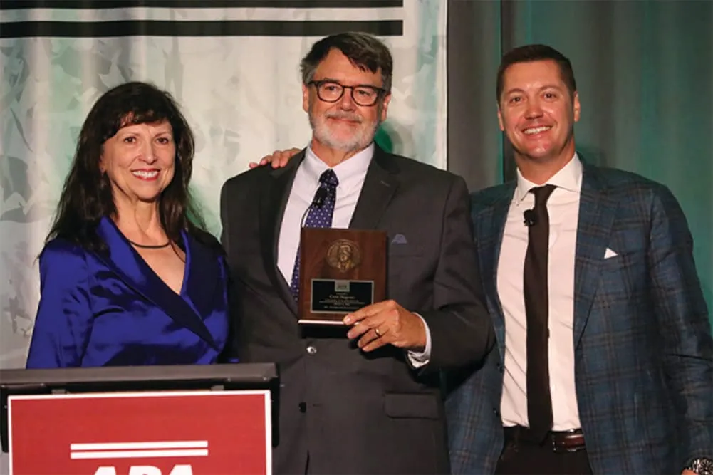 APA HONORS EWP INDUSTRY VET DEGNAN