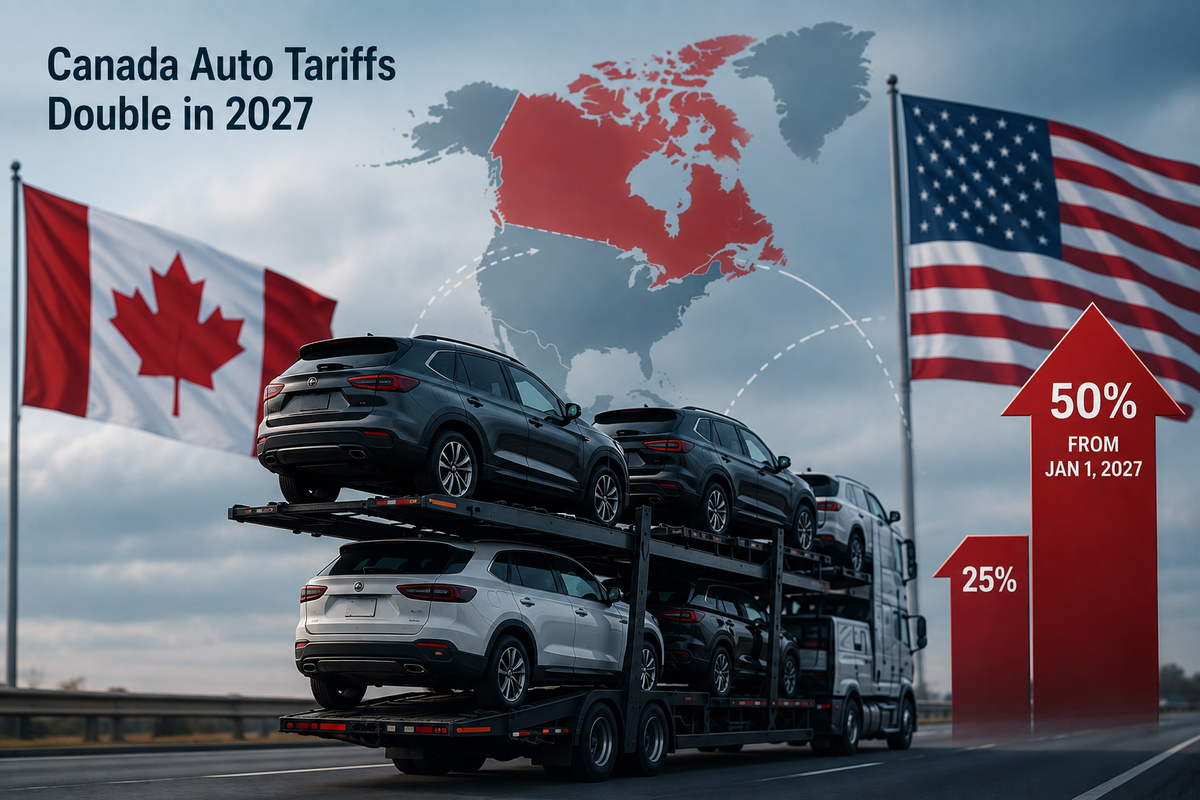 50% Tariffs Could Reshape North American Automotive Sourcing