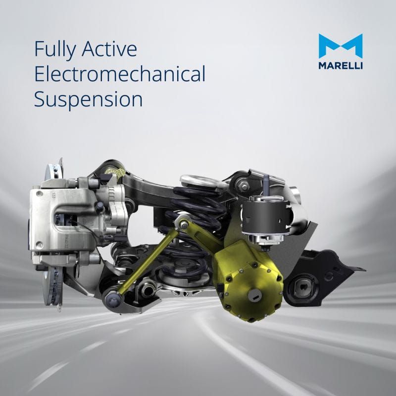 Marelli Puts Active Suspension at the Centre of Vehicle Dynamics