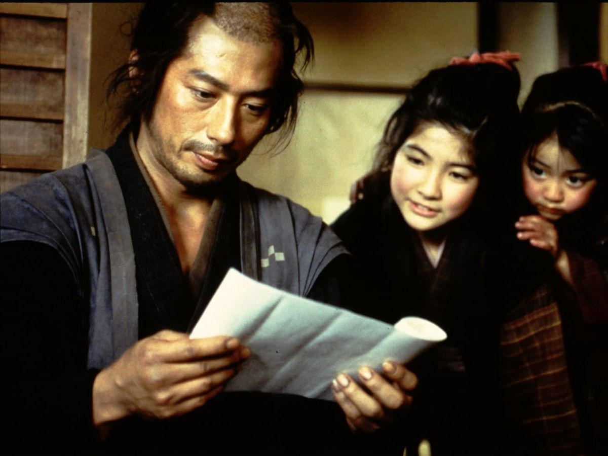 A samurai without use for his sword.