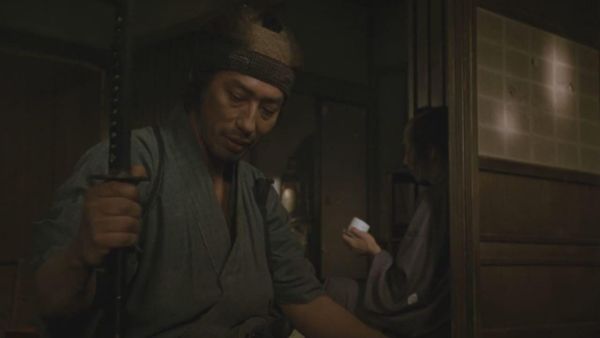 A samurai without use for his sword.