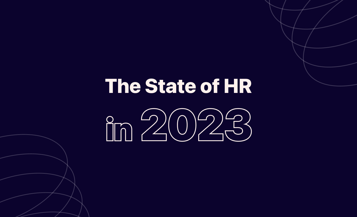 The State of HR 2023