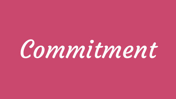 Serve with Commitment