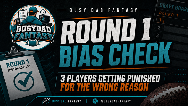 Round 1 Bias Check: 3 Players Getting Punished for the Wrong Reason