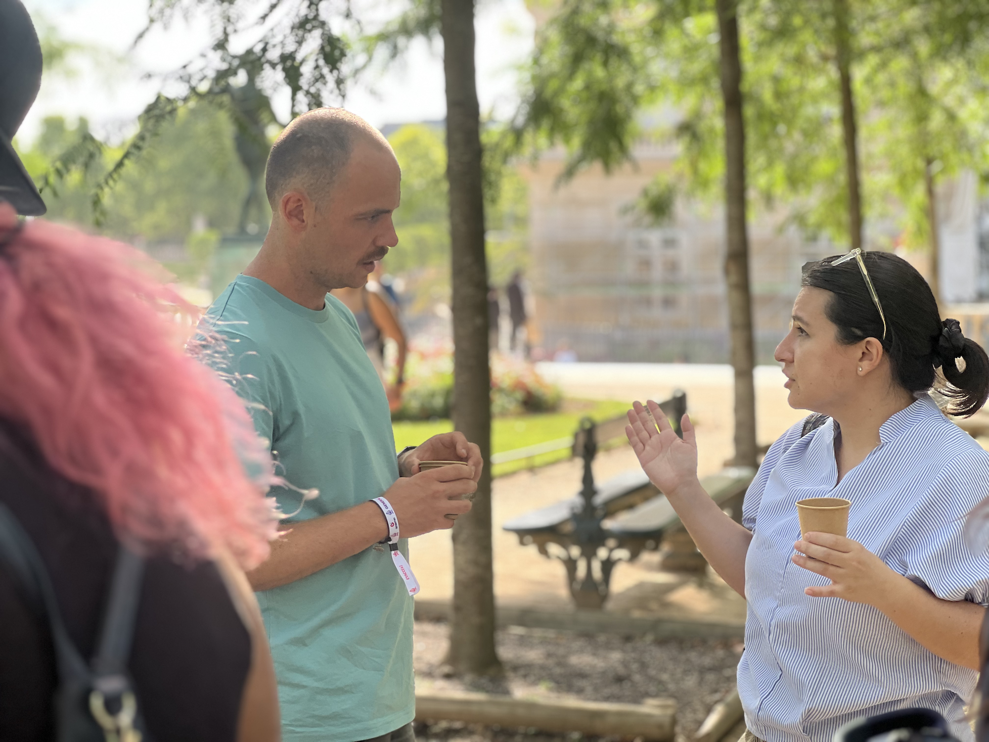 Jardin du Luxembourg atmosphere.
