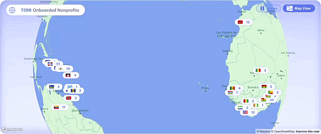 Click, drag, scroll and zoom to pinpoint your region of interest and visualize your impact.