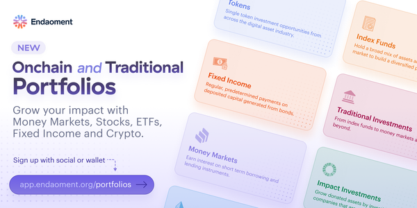 Pursuing Parity: Welcoming Traditional Portfolios to Endaoment DAFs