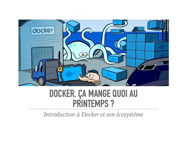 [FR] Docker, ça mange quoi au printemps ?
