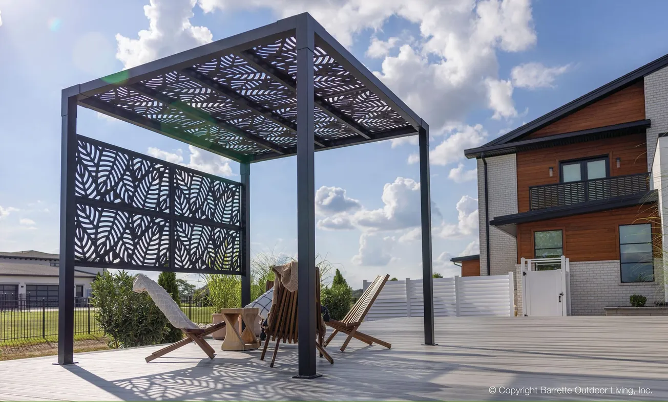 Barrette Outdoor Living Unveils DIY-Friendly Aluminum Pergola