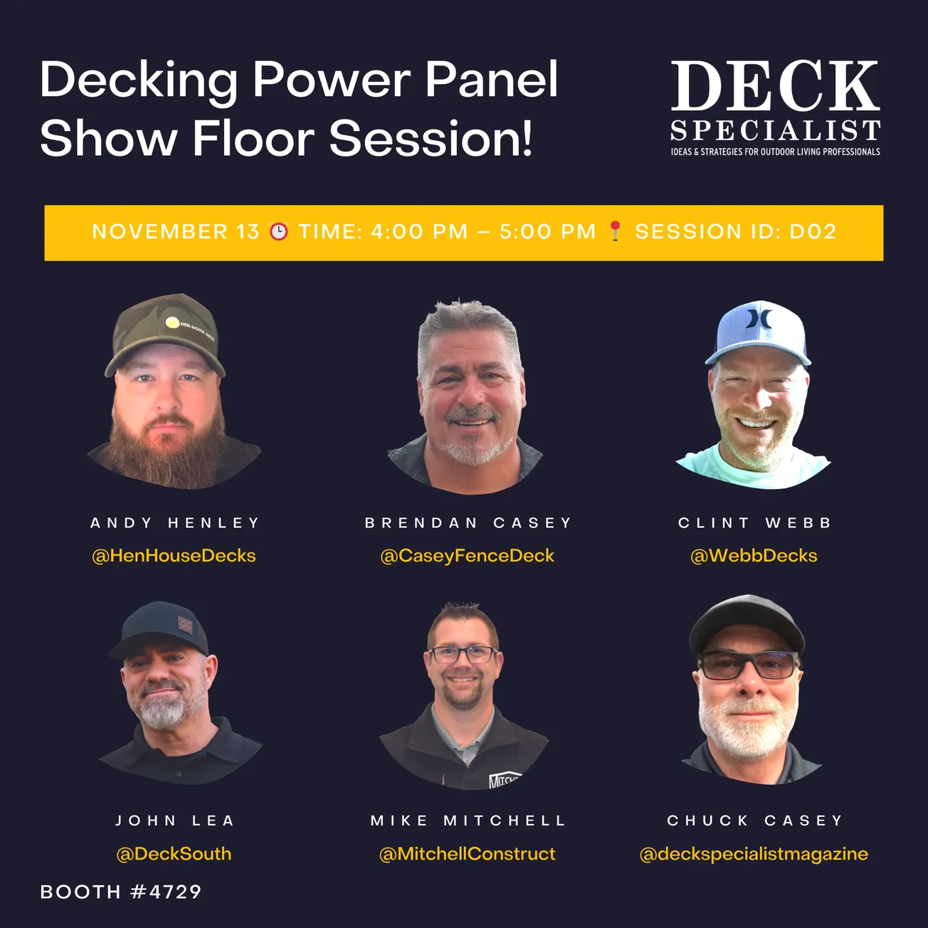 Decking Power Panel: A Pinnacle Gathering for Industry Professionals
