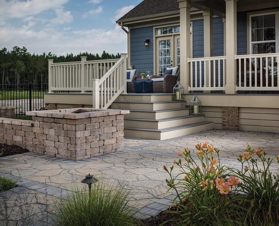 Integrating Hardscapes into Decking Projects