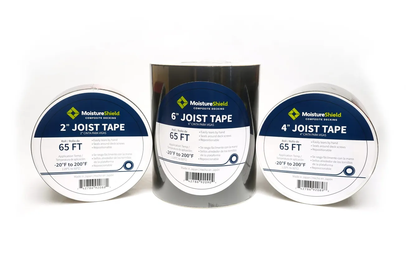 MoistureShield Joist Tape Increases Deck Lifespan