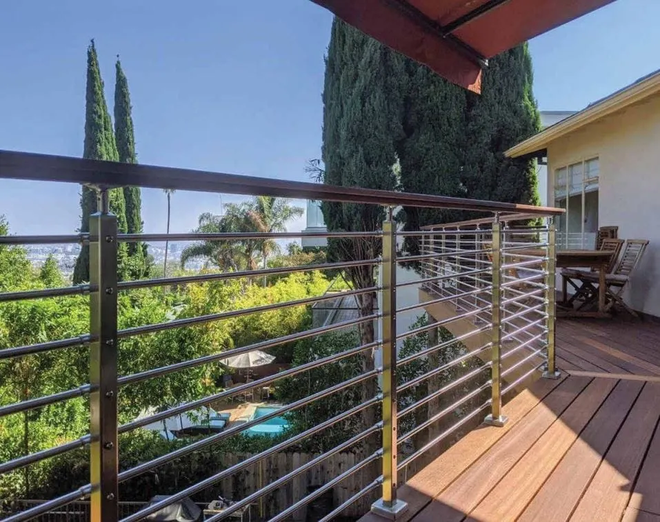 Easy-to-Install Stainless Steel Railing