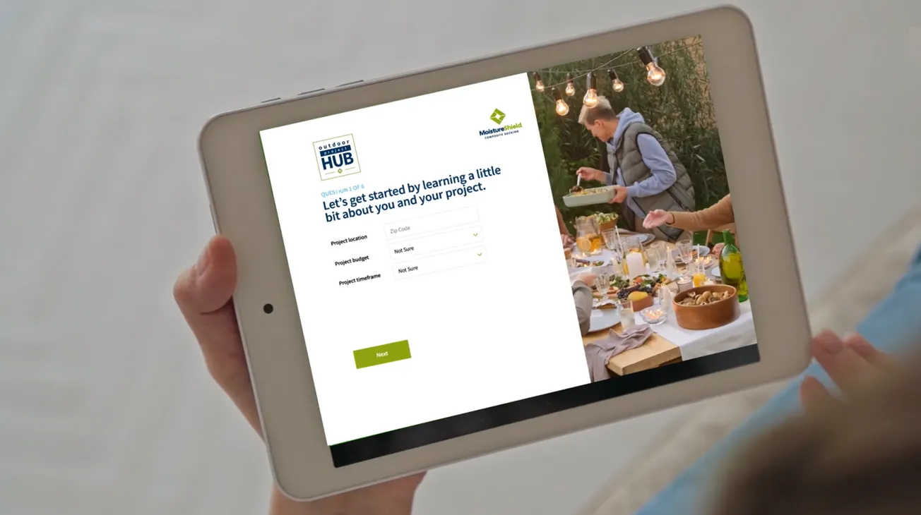 MoistureShield Launches New Outdoor Project Tool