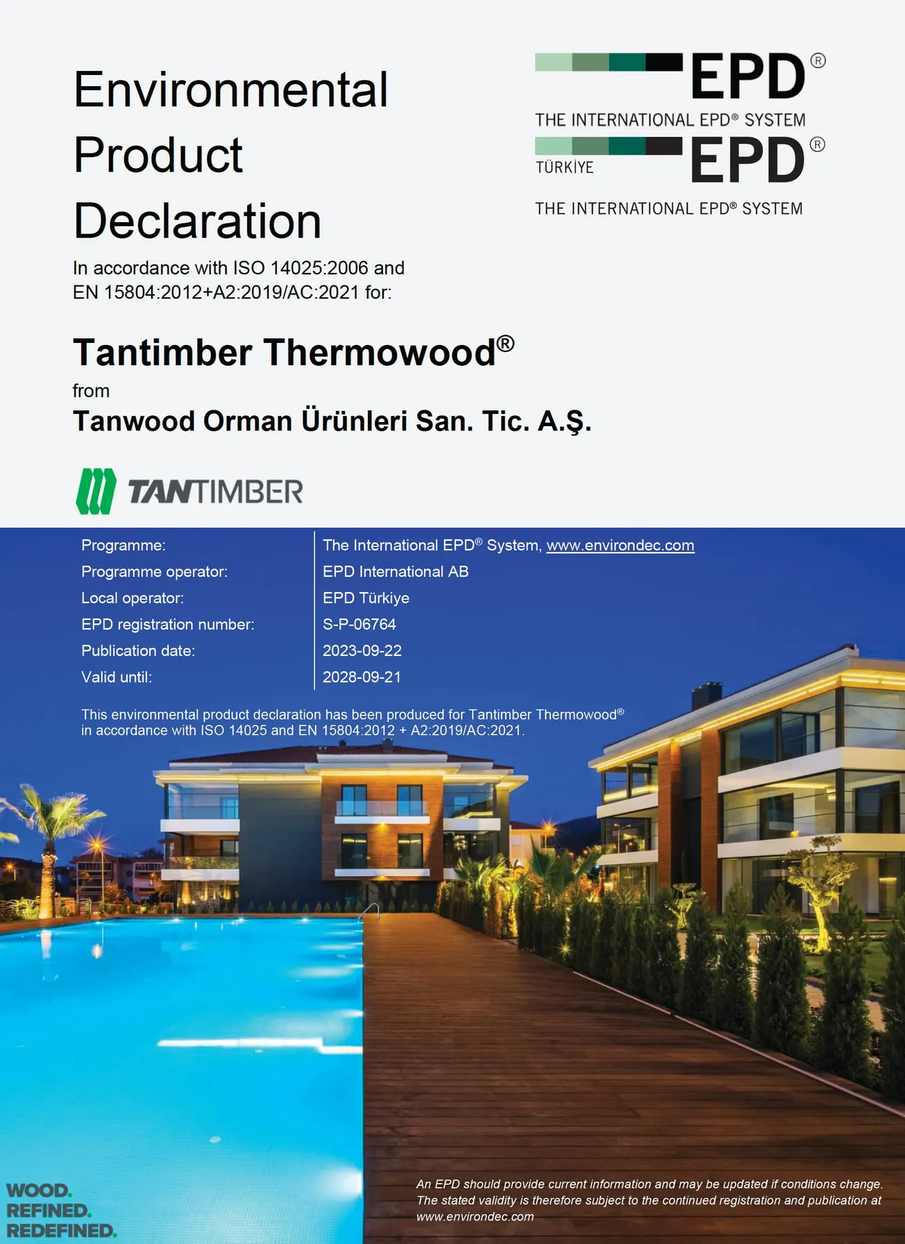 Tantimber’s Thermowood Products Stand Up in Environmental Testing