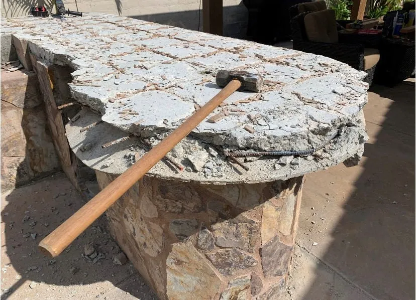 First Responder takes on new enemy: His outdated backyard