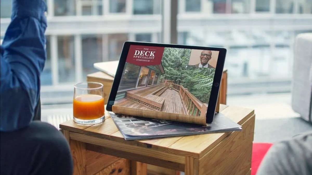 The Second Annual Deck Specialist Symposium Begins Today!