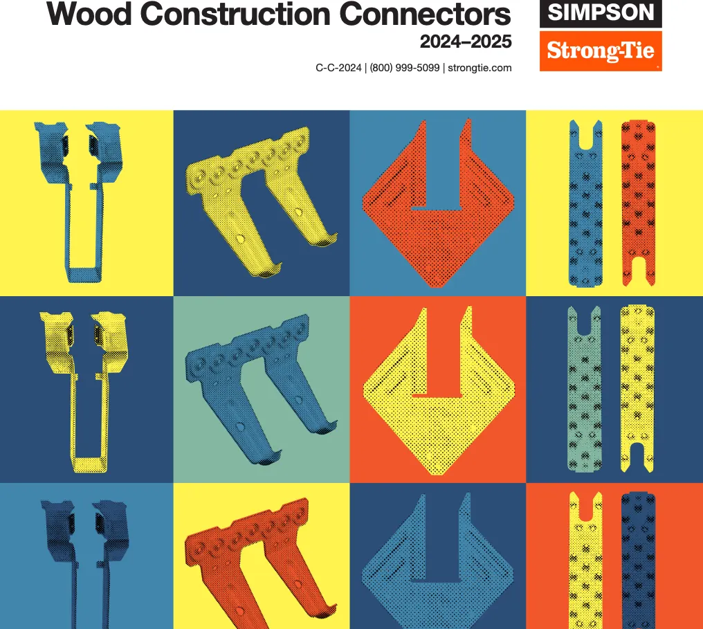 New Wood Construction Connector Catalog