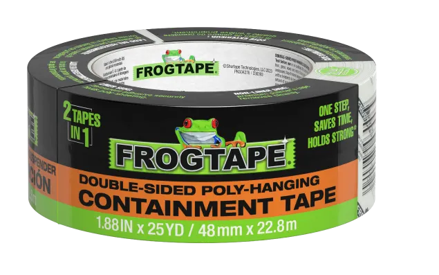 Double-Sided Poly-Hanging Containment Tape