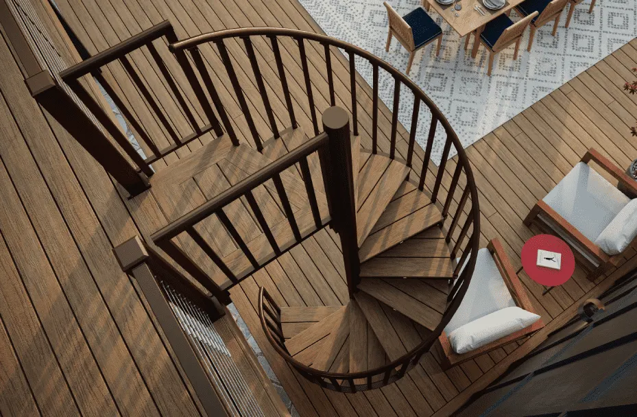 Paragon Tapped As Exclusive Provider of Trex Spiral Stairs