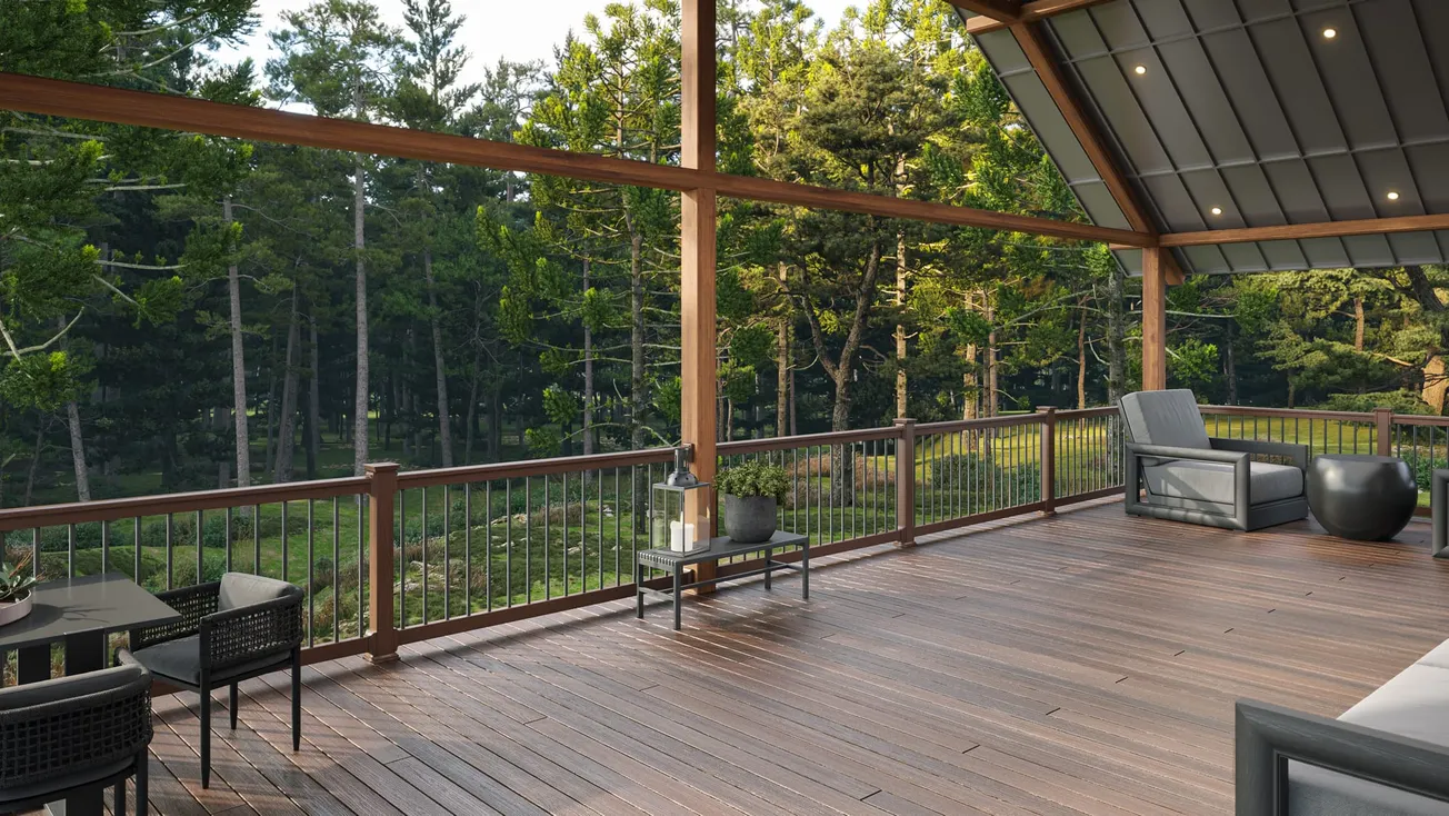 Envision Introduces Wood-Like Vinyl Deck Railing