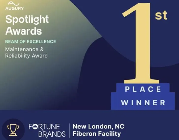 Fiberon Facility Recognized for Operational Excellence