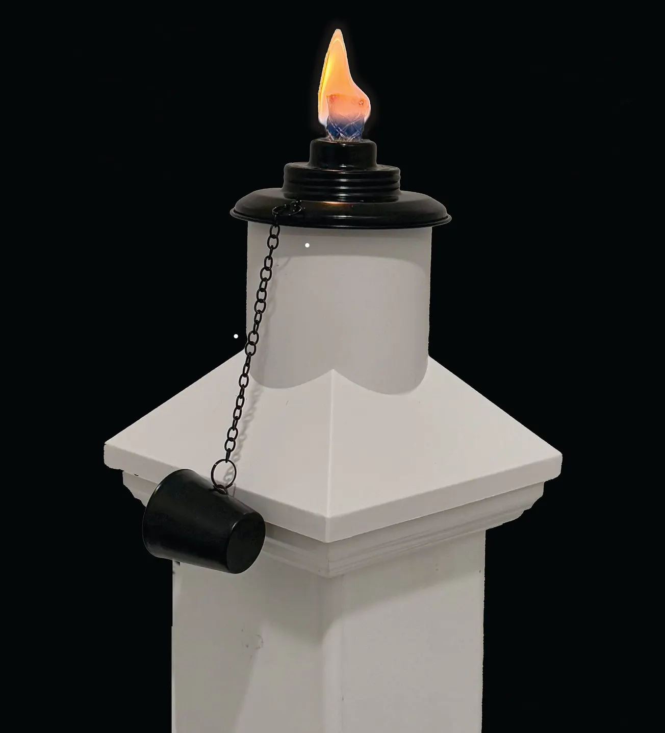 Torch-Ready Post Caps