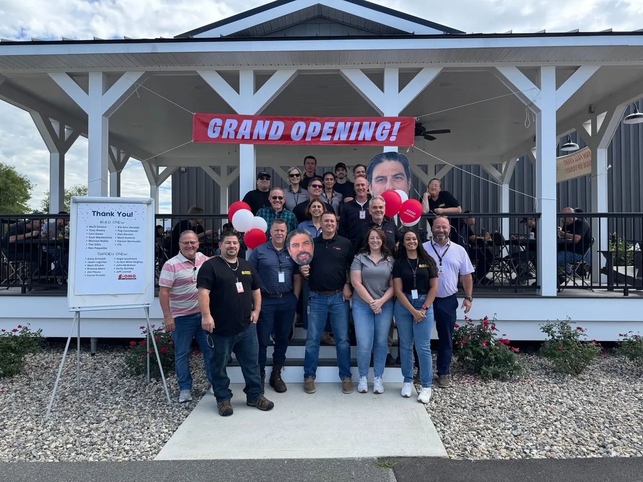 FastenMaster's Parent OMG Builds Employee Break Area