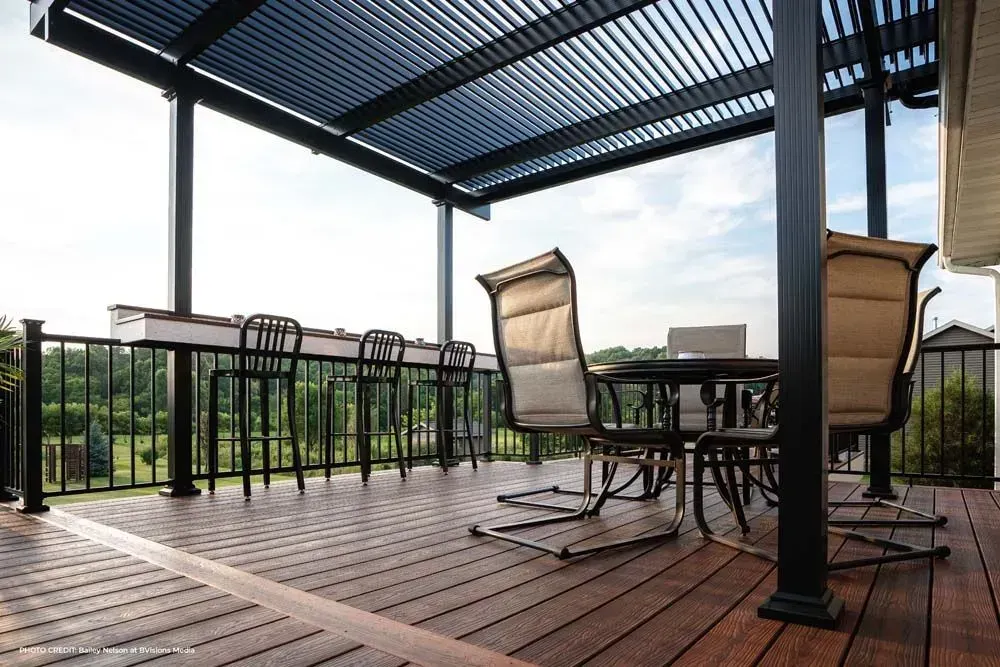 Premium Pergola Design by Integrity Decking in WI and MN