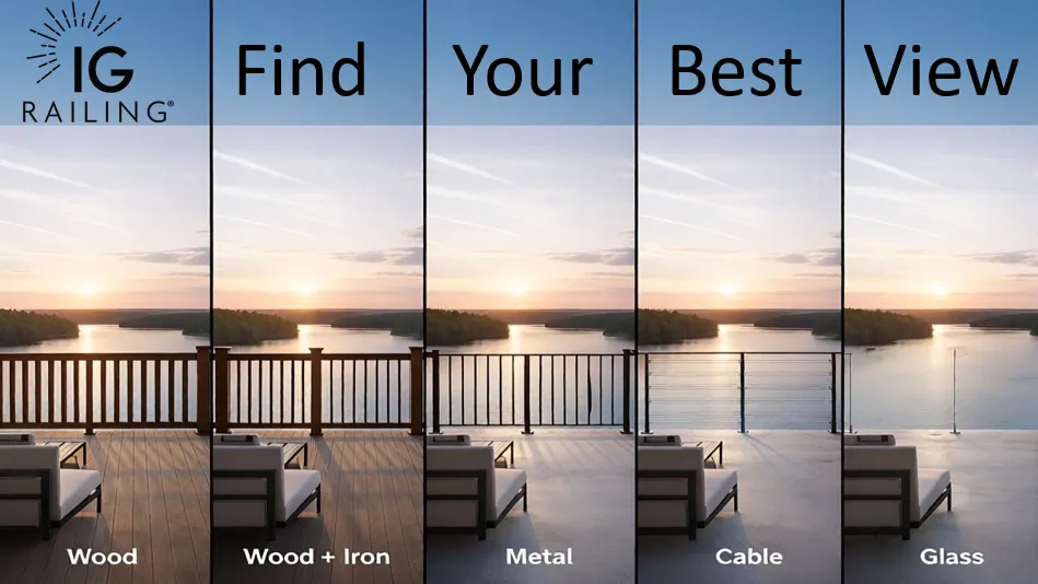 IG Railing Stocked by American Cedar & Millwork in Delaware