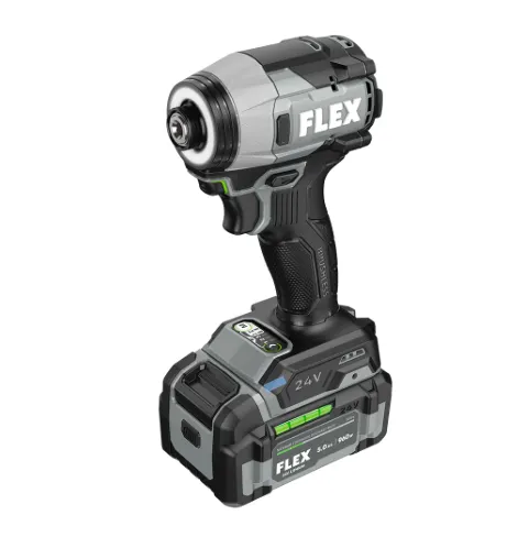 FLEX ¼" Hex One-Touch Impact Driver with LED Lighting System
