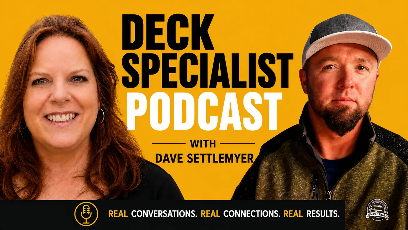 Deck Specialist Podcast with Deck Designer Dave Settlemyer