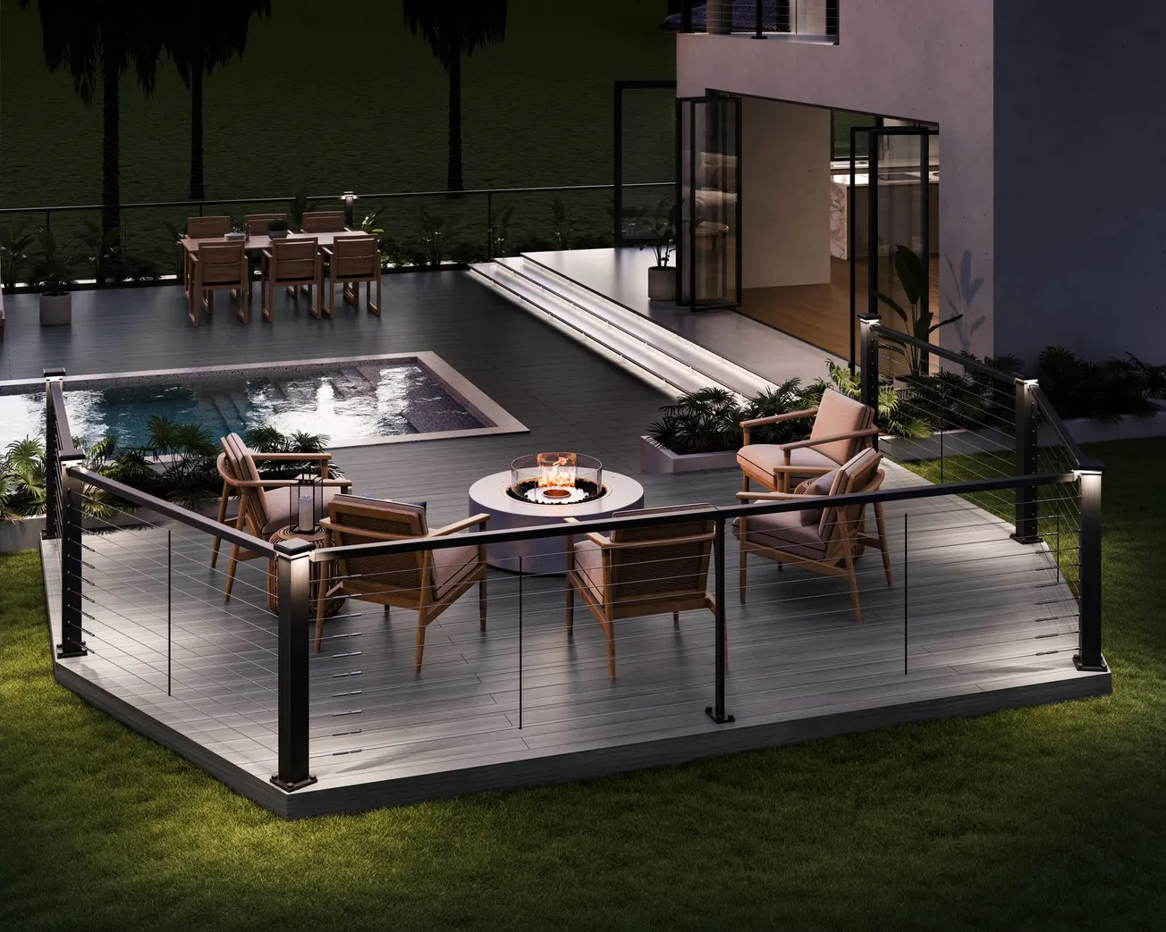 Trex Adds Lighting, Fasteners and an Aluminum Gate to its Portfolio