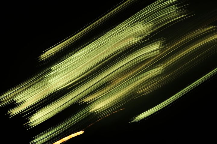 summer fireworks in tokyo, long exposure and abstract photography