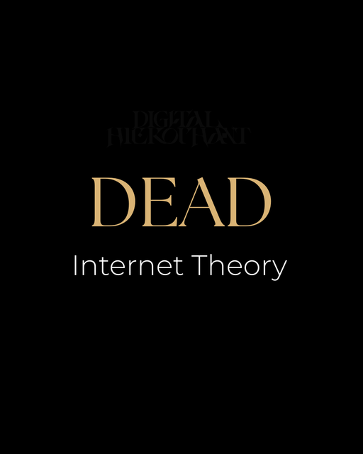 Dead Internet Theory X Social Media Post image