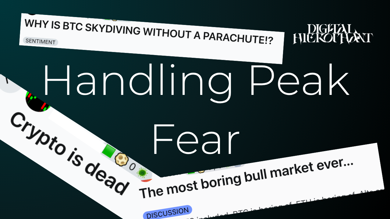 Handling Fear/Dips in Crypto Cycles. Post image
