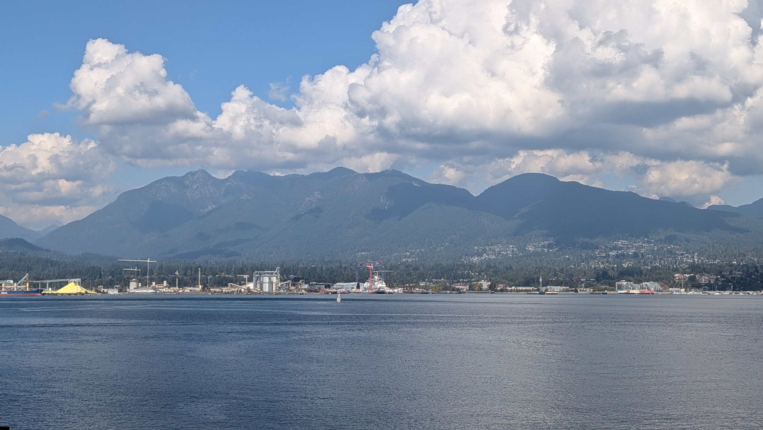 Vancouver mountain range