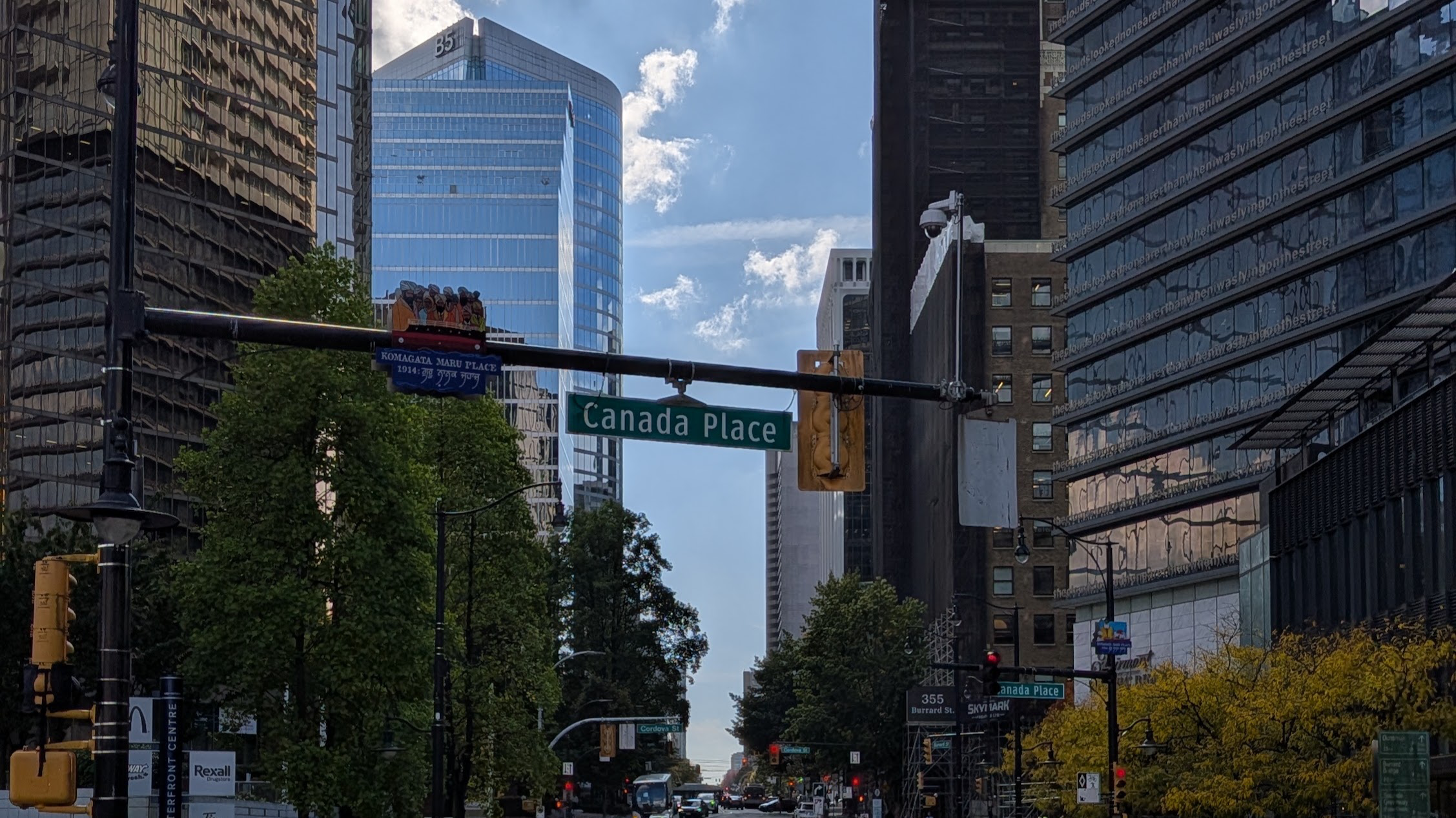 Canada Place sign