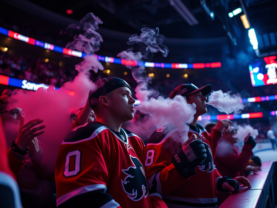 Vaping and the NHL Experience: A Perfect Pairing