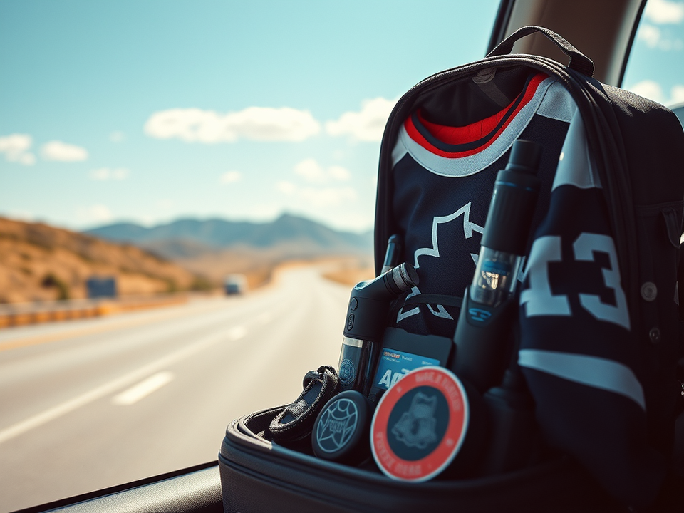 Vape Gear for NHL Road Trips: Essentials for Traveling Fans