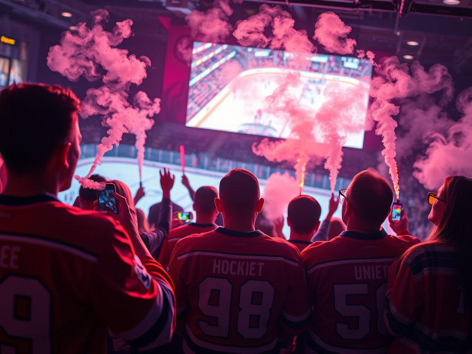 Vaping at Hockey Watch Parties: A Social Experience