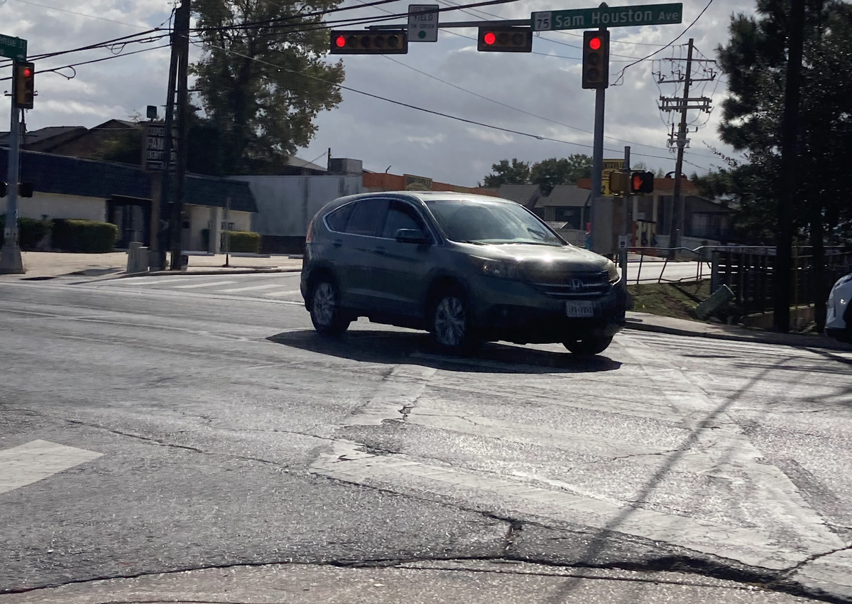 A dangerous place to walk