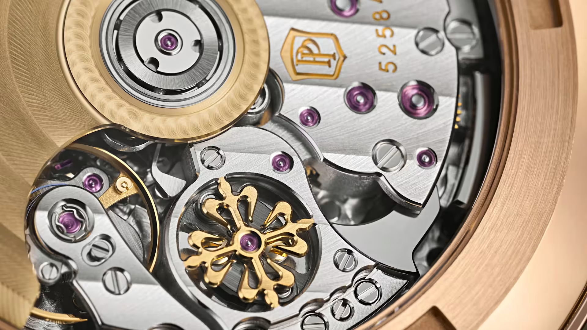 The movement is certified with the prestigious Patek Philippe Seal