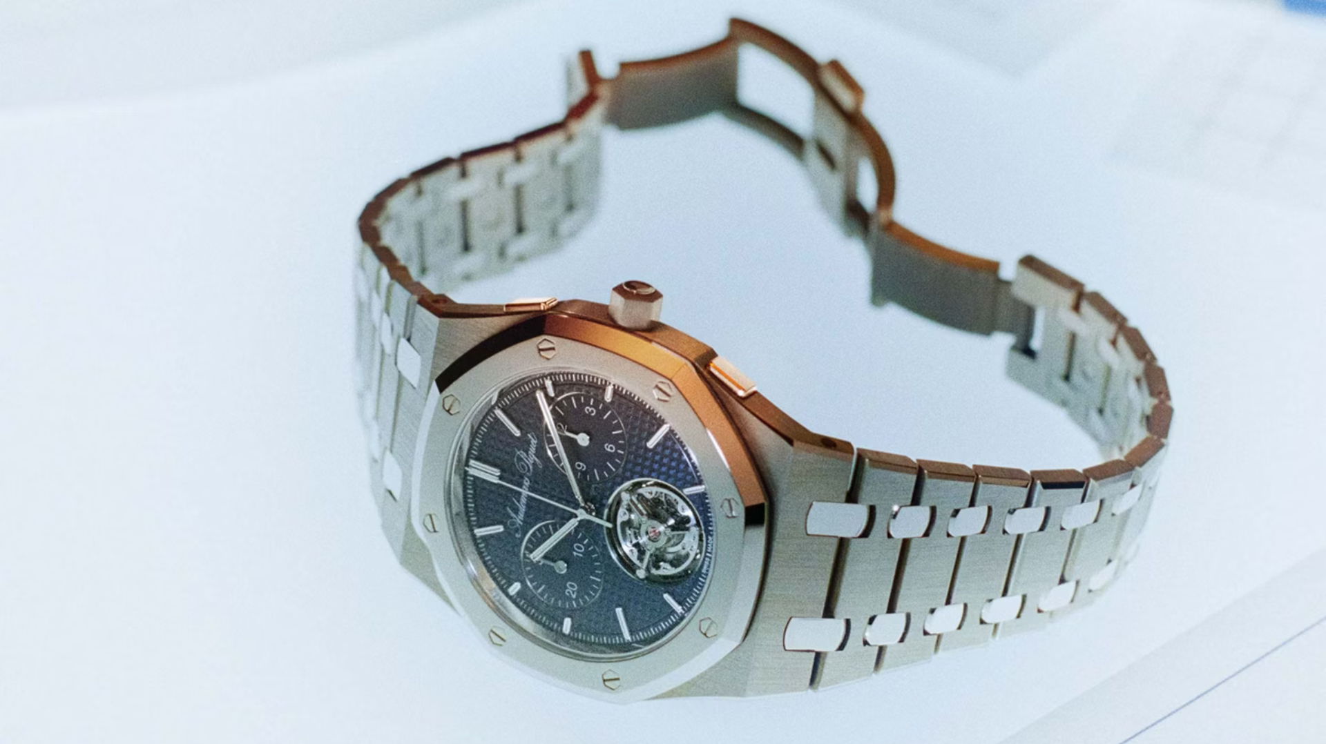 Audemars Piguet Royal Oak “Jumbo” Extra-Thin Selfwinding Flying Tourbillon Chronograph RD#5.